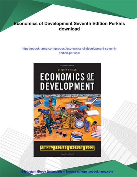 Economic Development 7th Edition