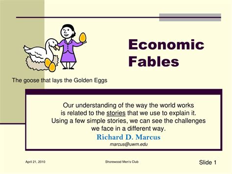 Economic Fables