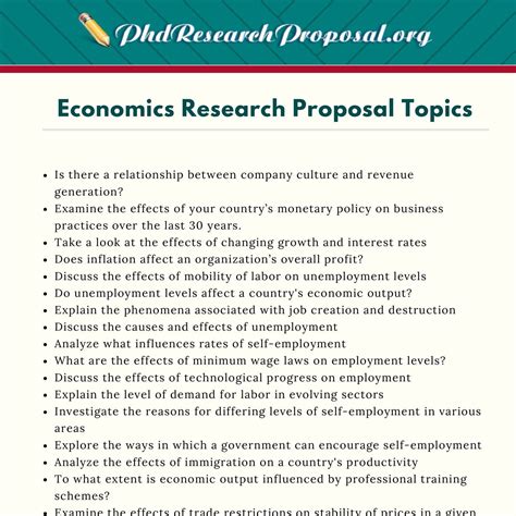 Read Economic Paper Topics 
