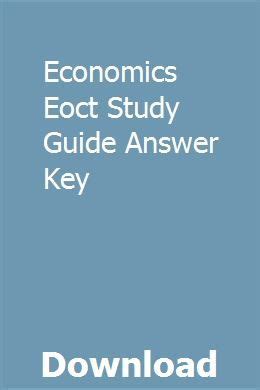 Economics Eoct Study Guide Answer Key