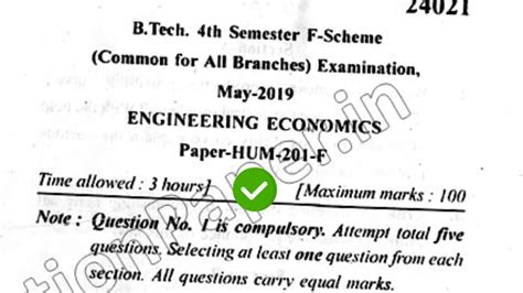 Economics Notes Mdu Btech
