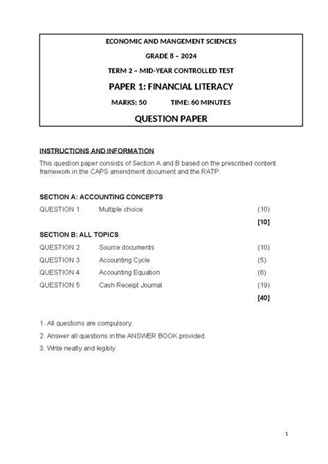 economics previous question papers grade 12 gauteng