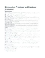 Economics Principles And Practices Chapter 2 Test