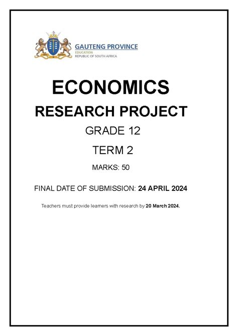 economics sba guidelines grade 12 memorandum 2014