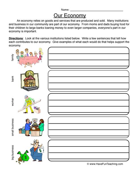 Economics Worksheets Super Teacher Worksheets Economics 4th Grade - Economics 4th Grade