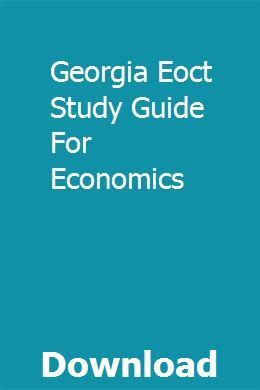 Read Economics Eoct Study Guide Ga 
