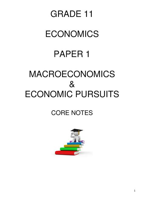 Read Economics Grade 11 1St Paper 