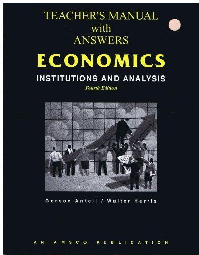 Full Download Economics Institutions And Analysis Third Edition Answers 