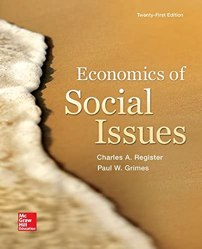 Read Online Economics Of Social Issues Mcgraw Hill Economics 