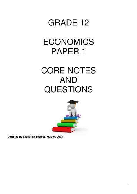 Read Economics Paper 1 Grade 12 Exemplar 2014 