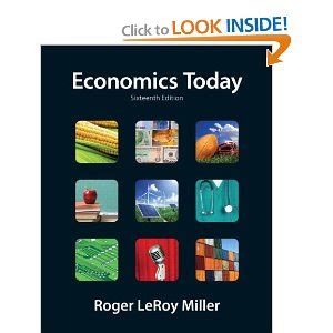 Read Economics Today 16Th Edition Bundled With Myeconlab 