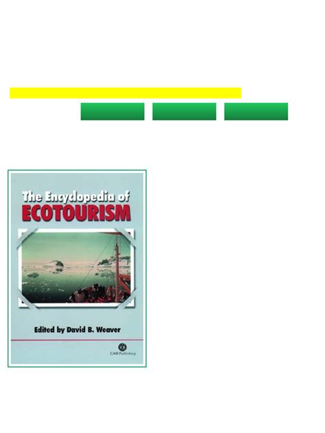 ecotourism d weaver