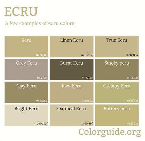 ecru color