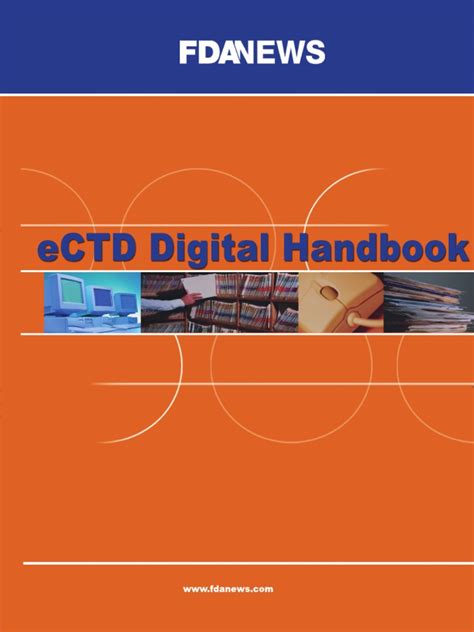 Ectd Digital Handbook Table Of Contents Fdanews