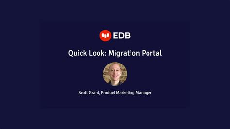 edb migration portal