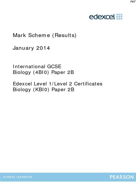 Edexcel 4mbo 2014