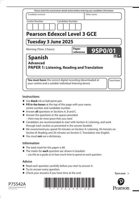 edexcel a2 spanish topic summaries
