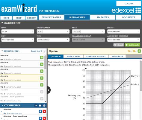 Edexcel Exam Wizard