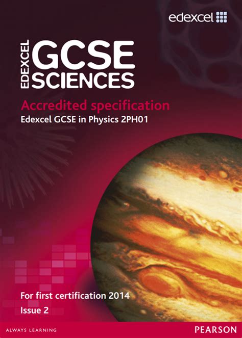 Edexcel Gcse In Physics 2ph01