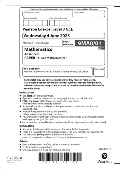 Edexcel Maths Paper 1 Pixl Live Mock