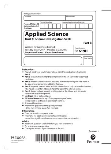 Full Download Edexcel Applications Of Science Btec Past Papers 