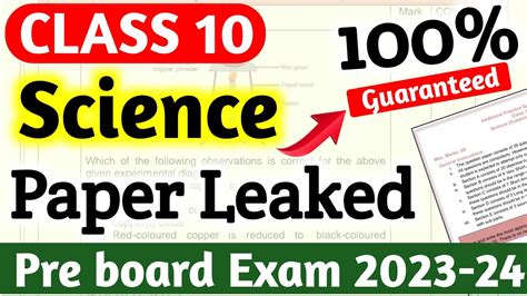 Read Online Edexcel Exam Paper Leak 2014 Science 