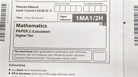 Download Edexcel Gcse Maths Past Papers Bland Frequency 