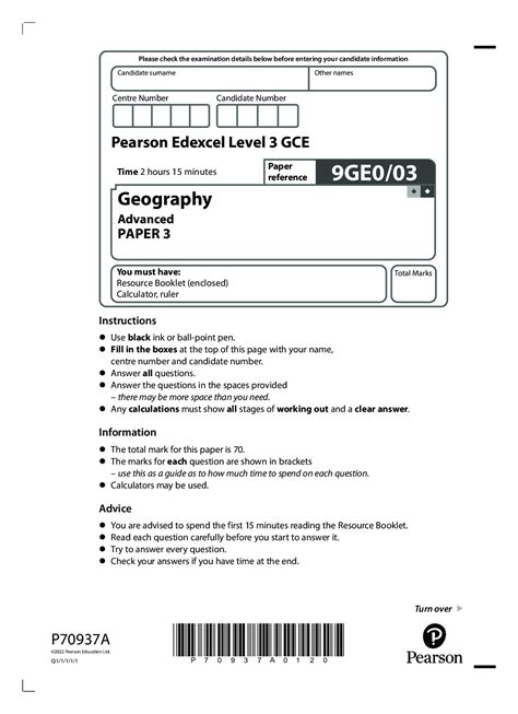 Full Download Edexcel Geography Past Papers 
