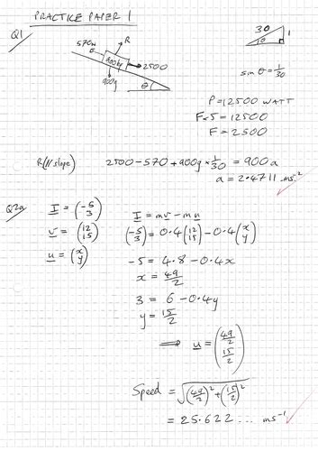 Download Edexcel Mechanics 1 Worked Solutions Ecline 