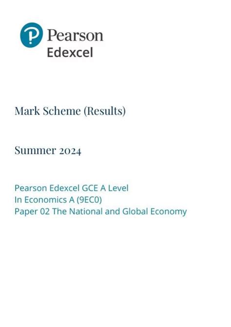 Download Edexcel Past Paper Economics 