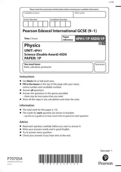 Read Edexcel Physics Jan 2014 Past Paper 