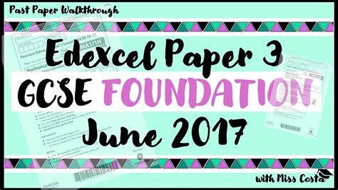 Read Edexcel Pixel Foundation Past Papers 