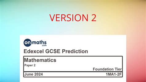 Download Edexcel Pixl Predicted Paper 2 Answers 2014 