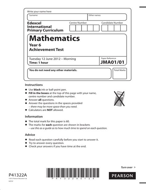 Full Download Edexcel Primary Cariculam 2013 Papers 