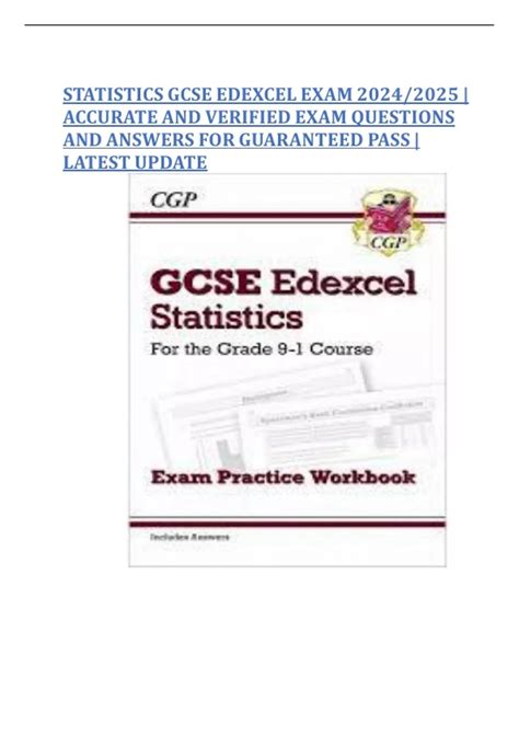 Full Download Edexcel Statistics Gcse Questions 