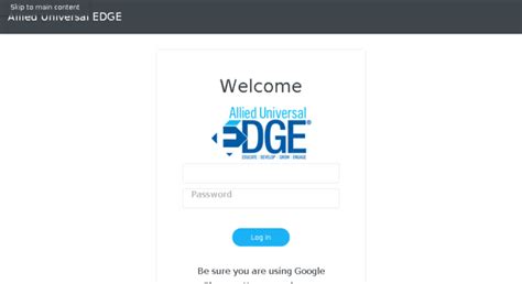Edge Training Allied Universal