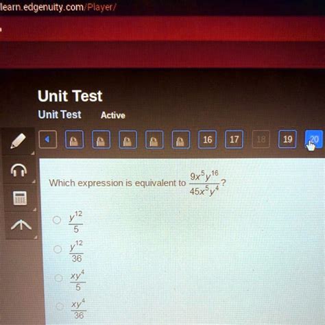 Edgenuity Test Answers