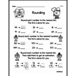 Edhelper Com Rounding Round To The Underlined Digit Worksheet - Round To The Underlined Digit Worksheet
