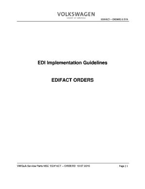 edi implementation guidelines edifact orders iconnect