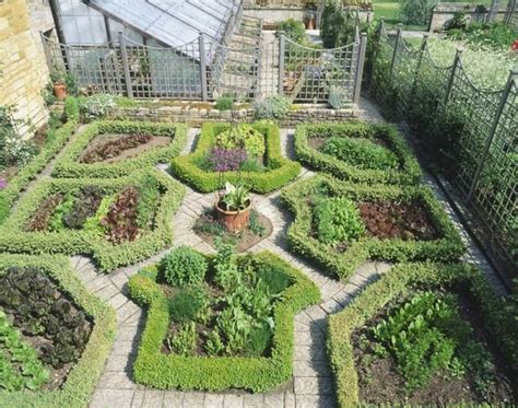Edible Herb Garden Layout