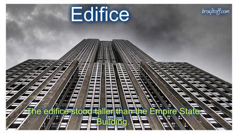 Edifice Meaning