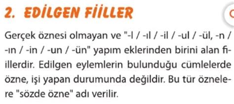 Edilgen çatılı Fiil