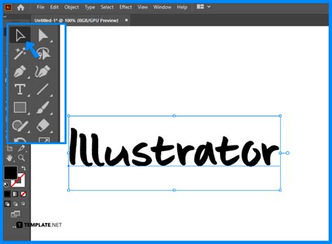 edit existing text in illustrator