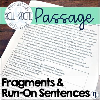 editing passage with fragments