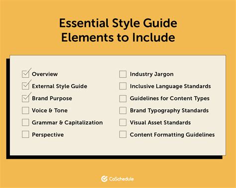 Full Download Editorial Style Guide Template 
