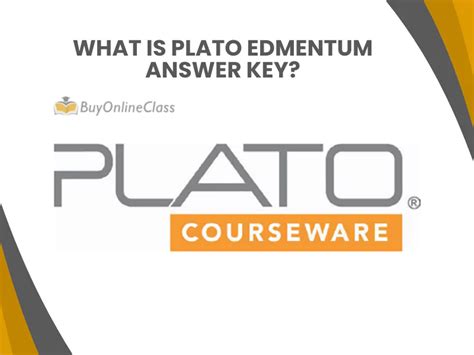 Edmentum Plato Answer Keys