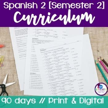 edoptions spanish 2 semester 2