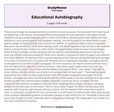 educ educational autoviography title=