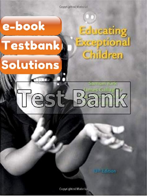 Educating Exceptional Children 13th Edition