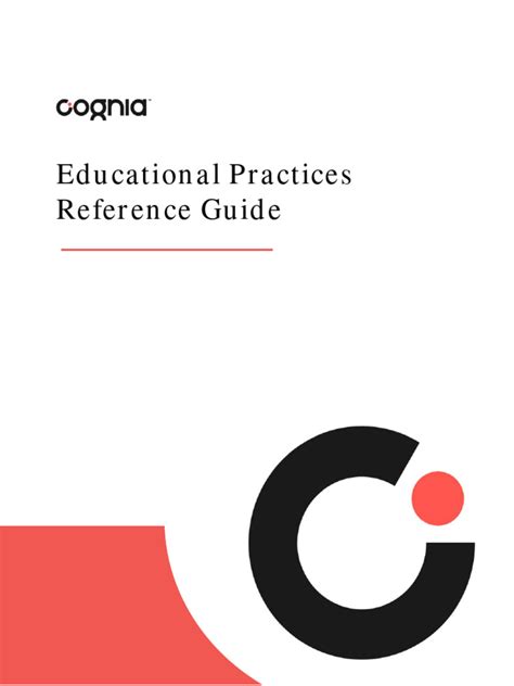 Educational Practices Reference Guide